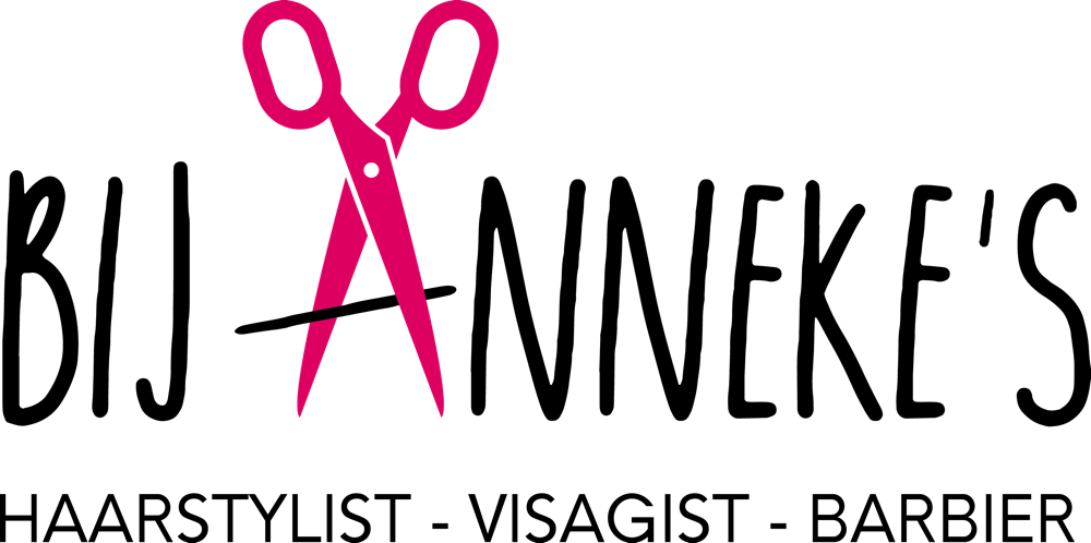 Logo Bij Anneke's | Kapsalon - Visagiste - Barbier te Moergestel